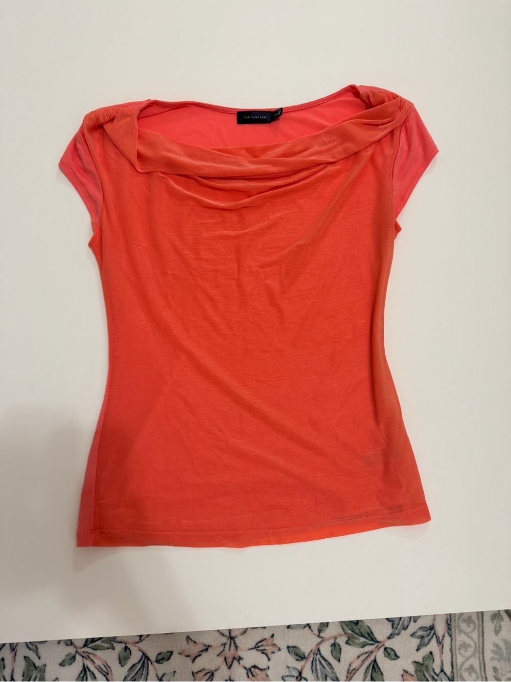 The Limited Coral Short-Sleeve Top - Picture 2 of 4